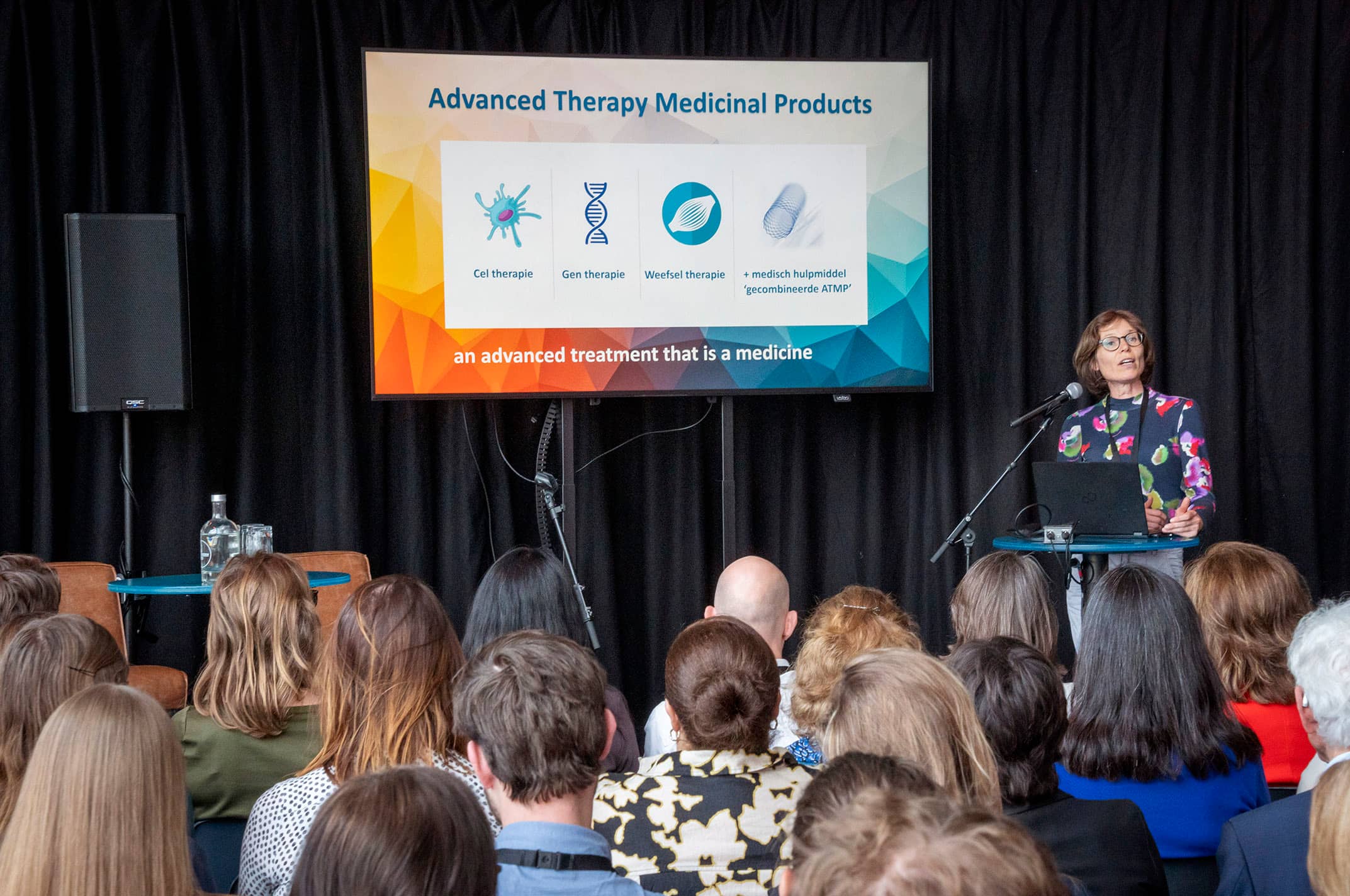 Een keuzesessie over ATMP's tijdens de CBG Collegedag 2024